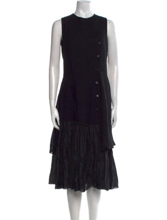 Morgane Le Fay Wool Long Dress