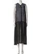 Morgane Le Fay Silk Long Dress