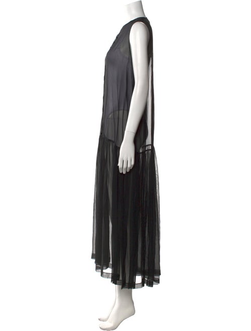 Morgane Le Fay Silk Long Dress