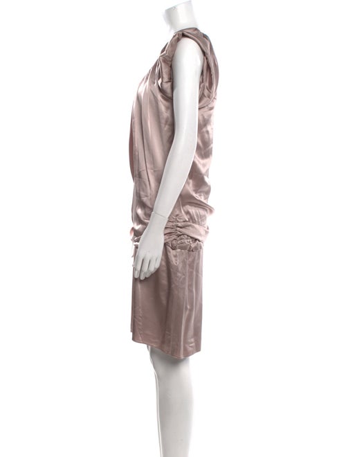 Morgane Le Fay Silk Knee-Length Dress