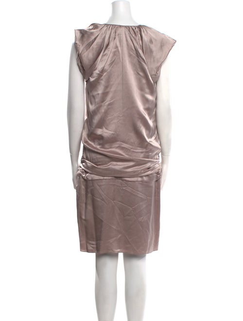 Morgane Le Fay Silk Knee-Length Dress