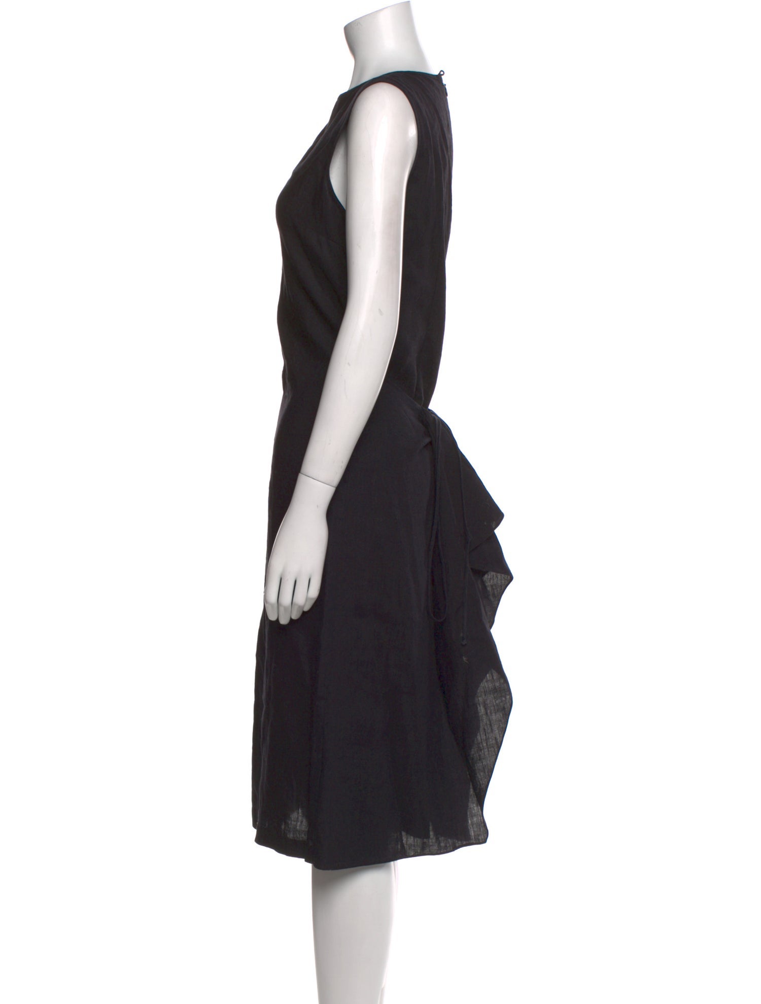 Morgane Le Fay Linen Midi Length Dress