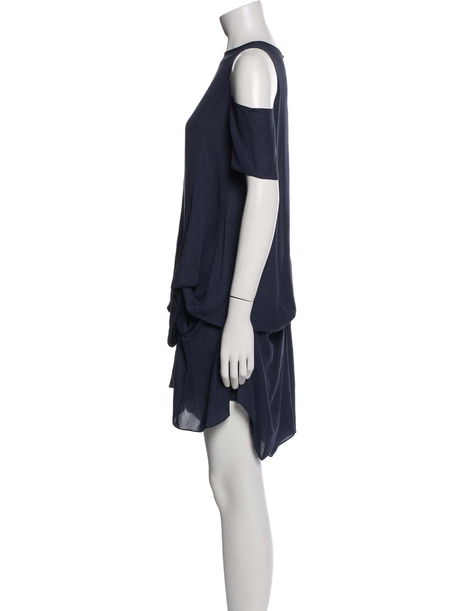 Morgane Le Fay Silk Mini Dress