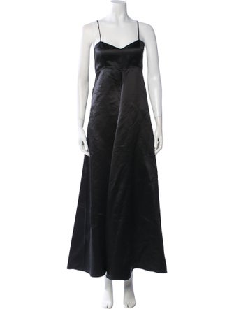 Morgane Le Fay Silk Long Dress