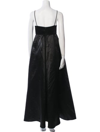 Morgane Le Fay Silk Long Dress