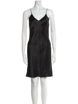 Morgane Le Fay Silk Knee-Length Dress