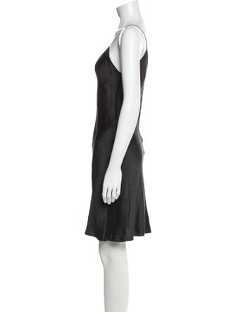 Morgane Le Fay Silk Knee-Length Dress