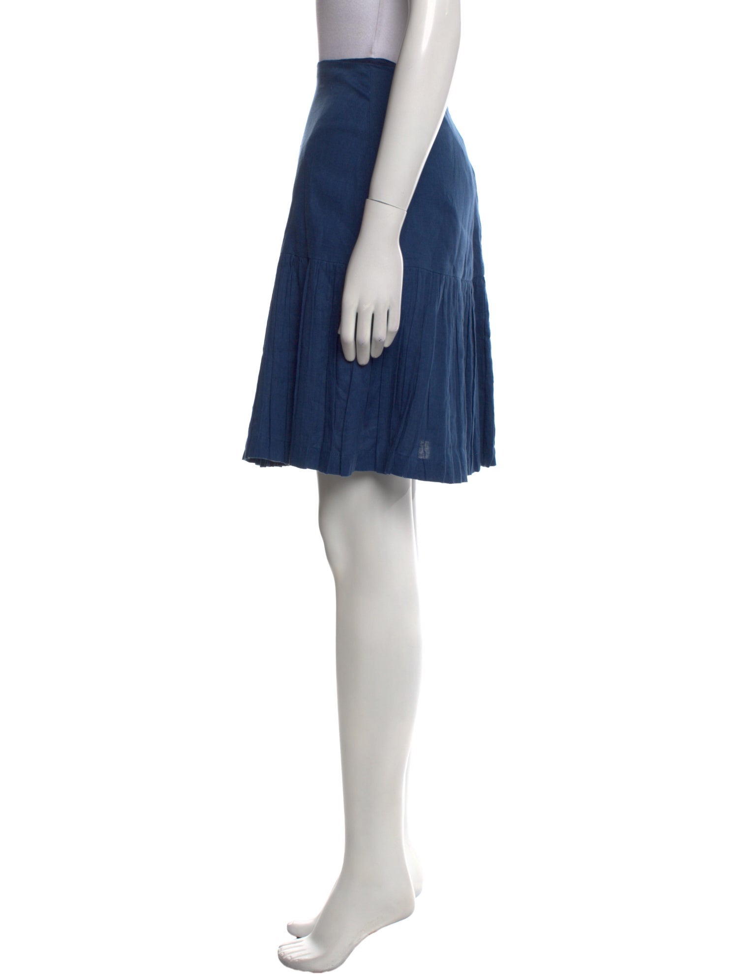 Morgane Le Fay Linen Knee-Length Skirt