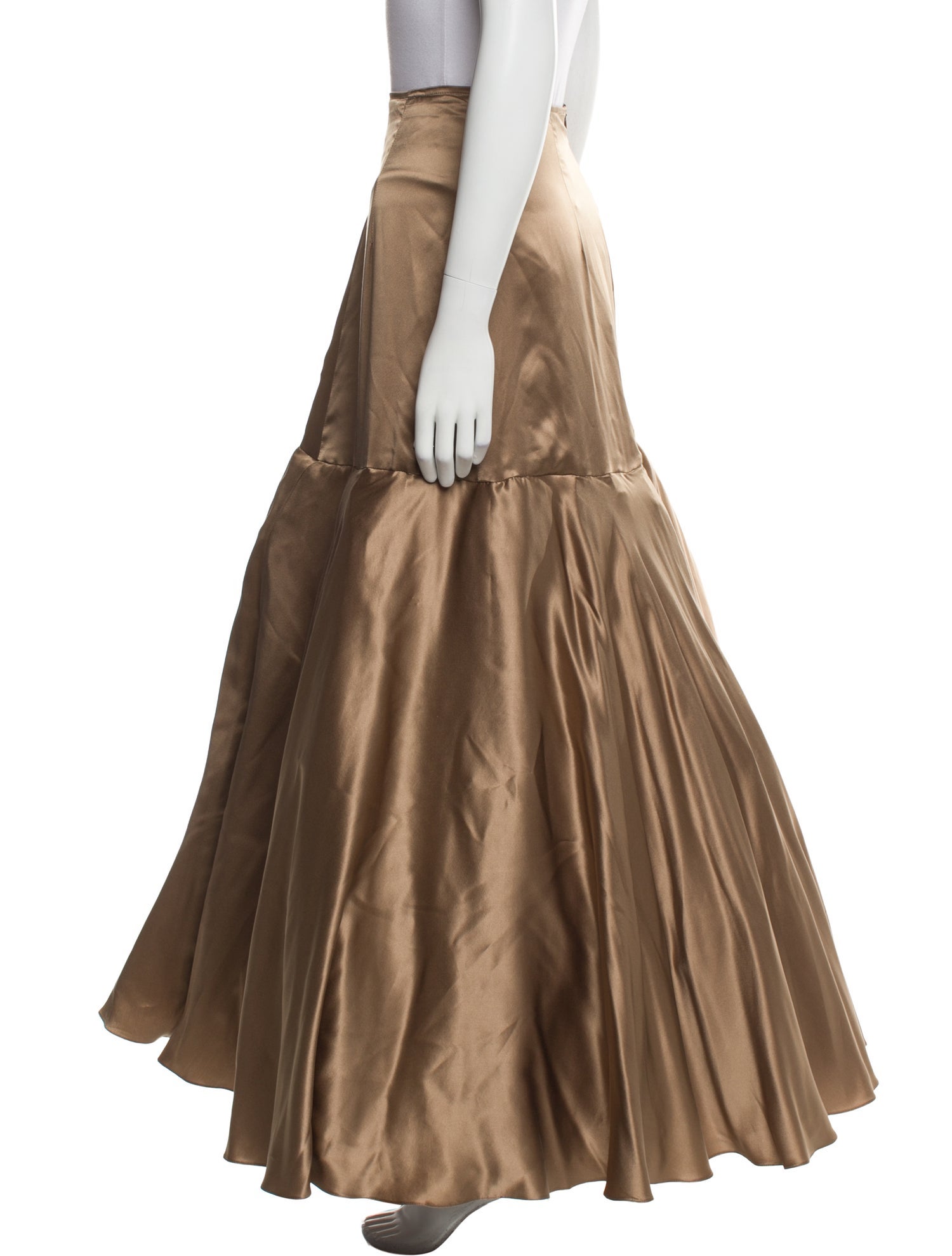 Morgane Le Fay Silk Long Skirt