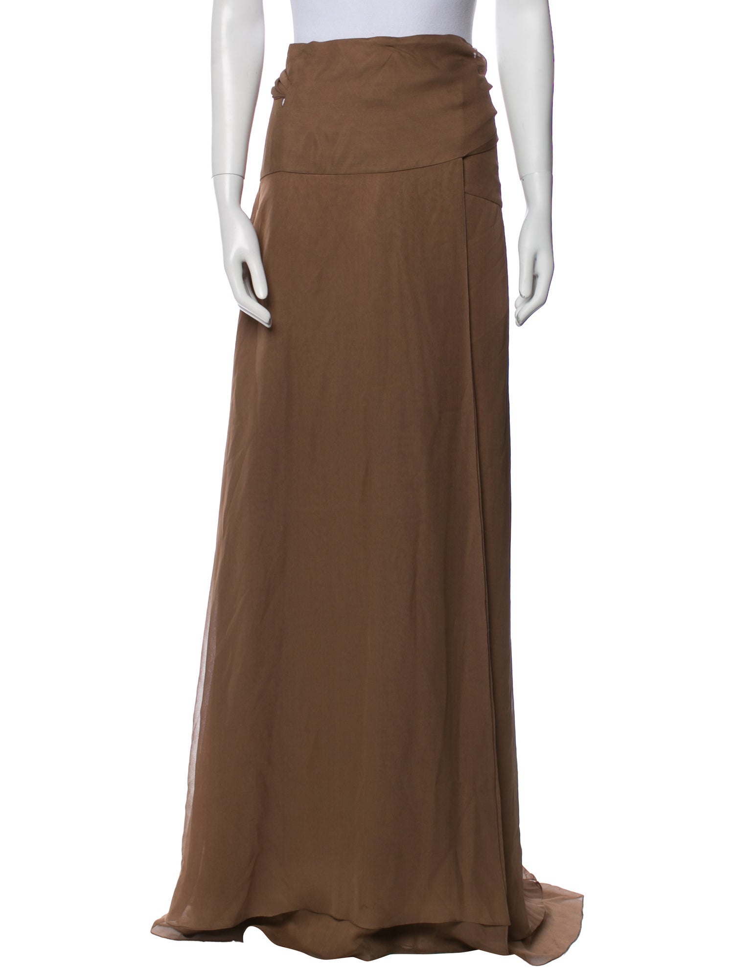 Morgane Le Fay Silk Long Skirt