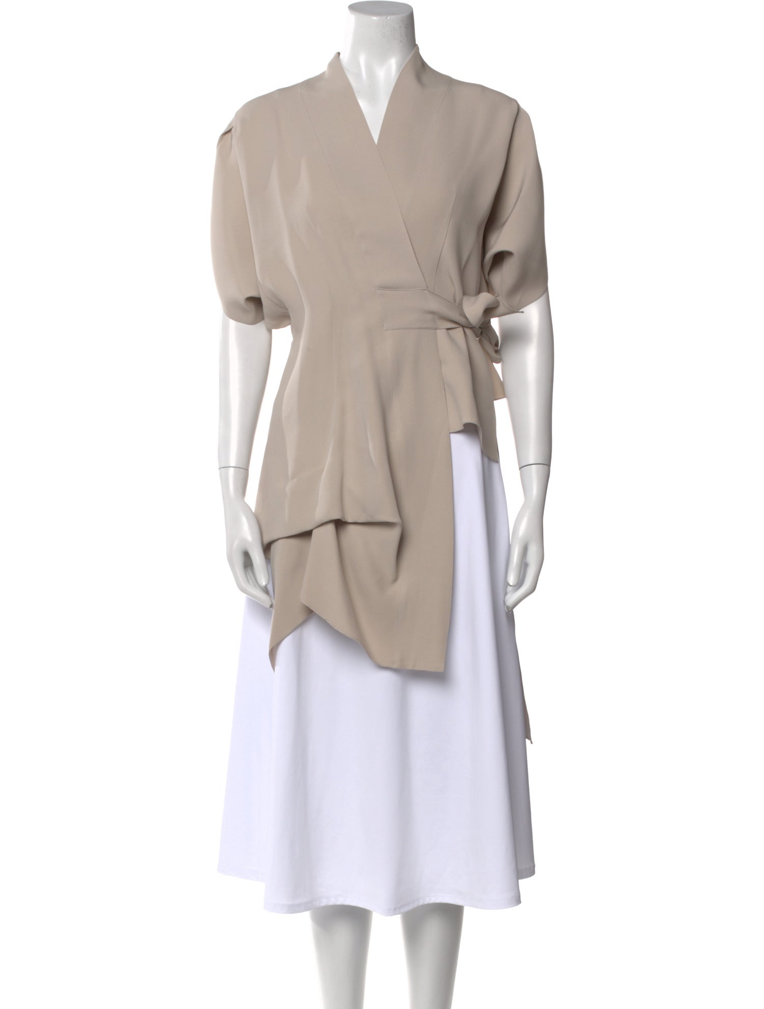 Morgane Le Fay Silk V-Neck Tunic