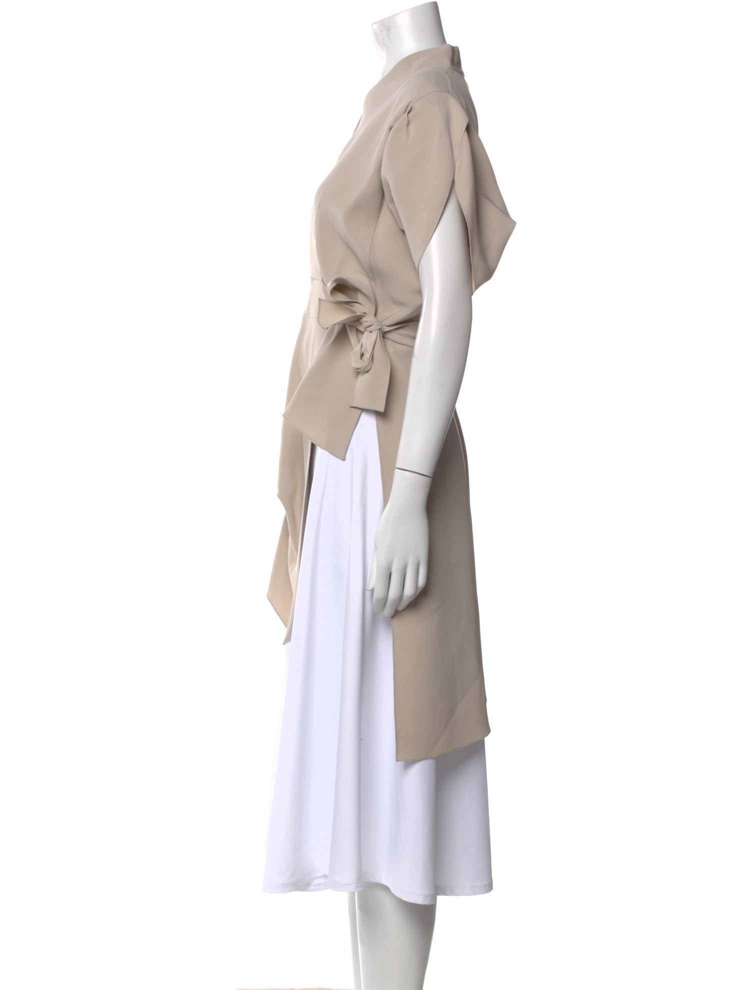 Morgane Le Fay Silk V-Neck Tunic