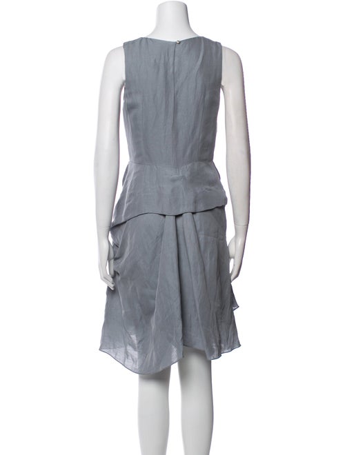 Morgane Le Fay Linen Knee-Length Dress
