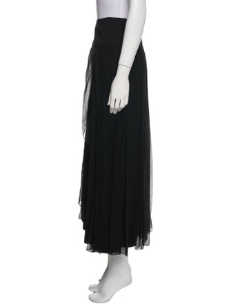 Morgane Le Fay Silk Midi Length Skirt