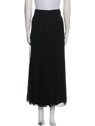 Morgane Le Fay Silk Midi Length Skirt