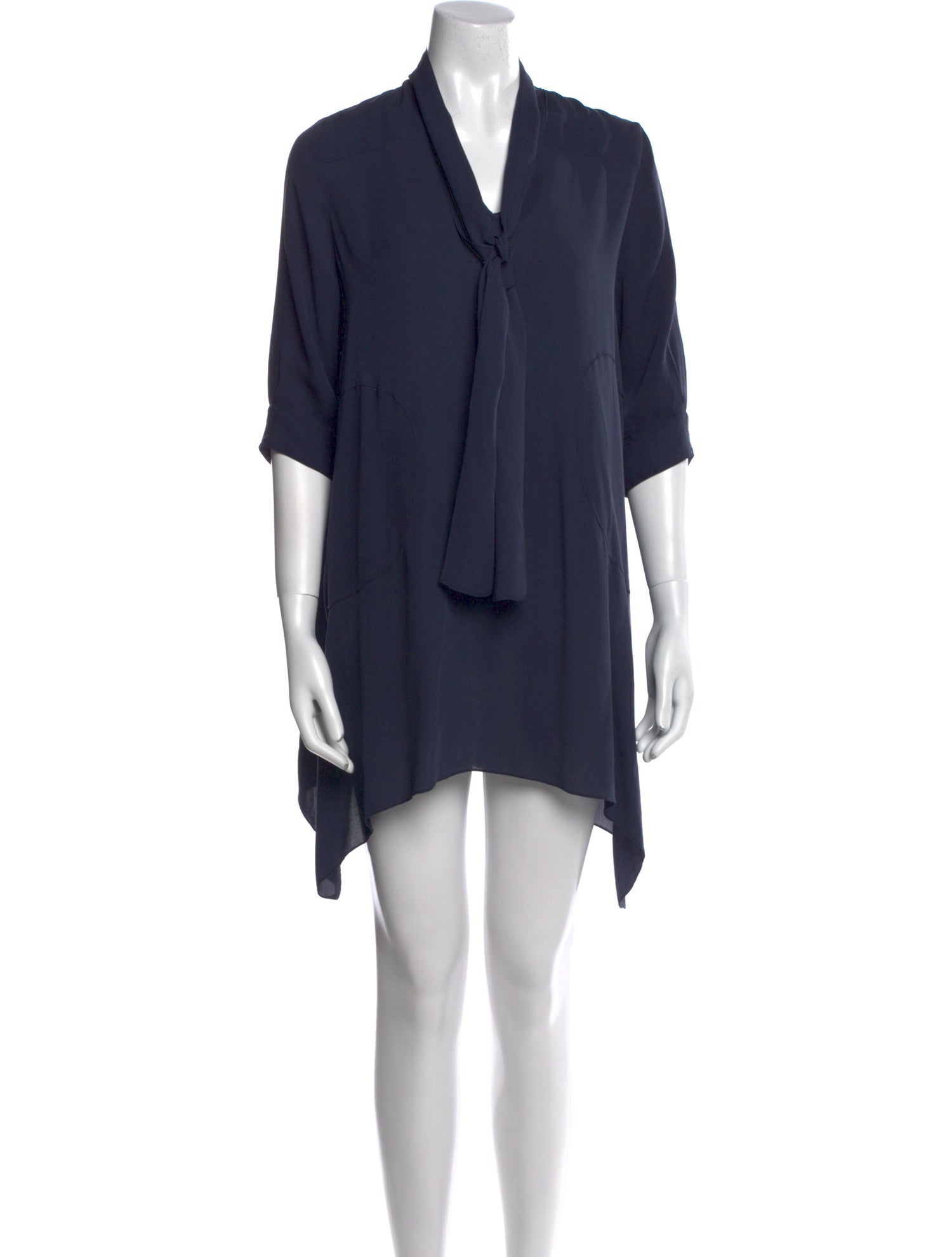 Morgane Le Fay Silk Mini Dress