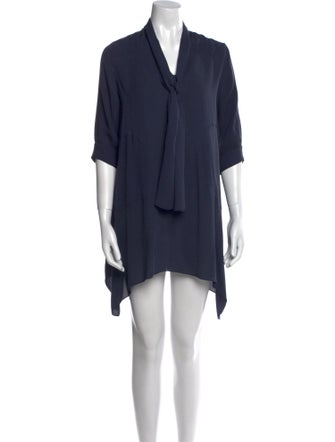 Morgane Le Fay Silk Mini Dress