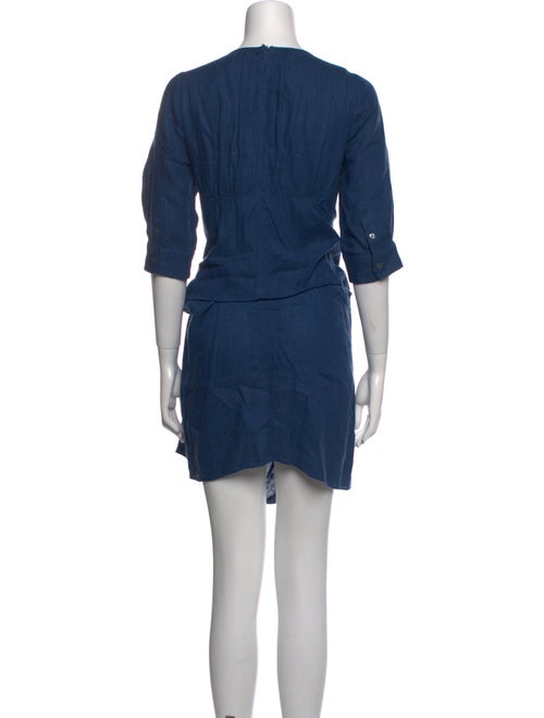 Morgane Le Fay Linen Mini Dress