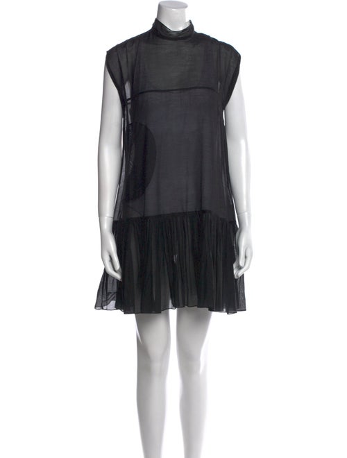 Morgane Le Fay Turtleneck Mini Dress