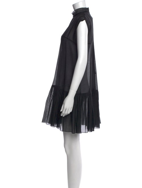 Morgane Le Fay Turtleneck Mini Dress