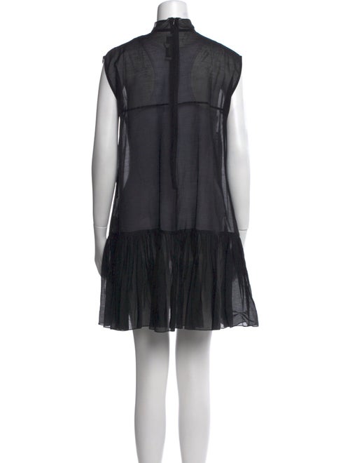 Morgane Le Fay Turtleneck Mini Dress