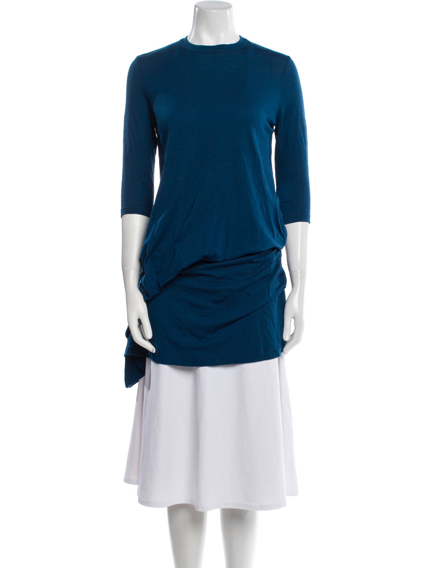 Morgane Le Fay Wool Mock Neck Tunic