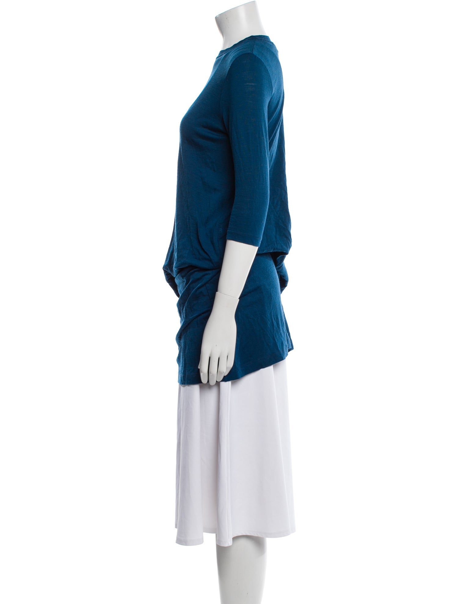 Morgane Le Fay Wool Mock Neck Tunic