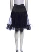Morgane Le Fay Silk Knee-Length Skirt