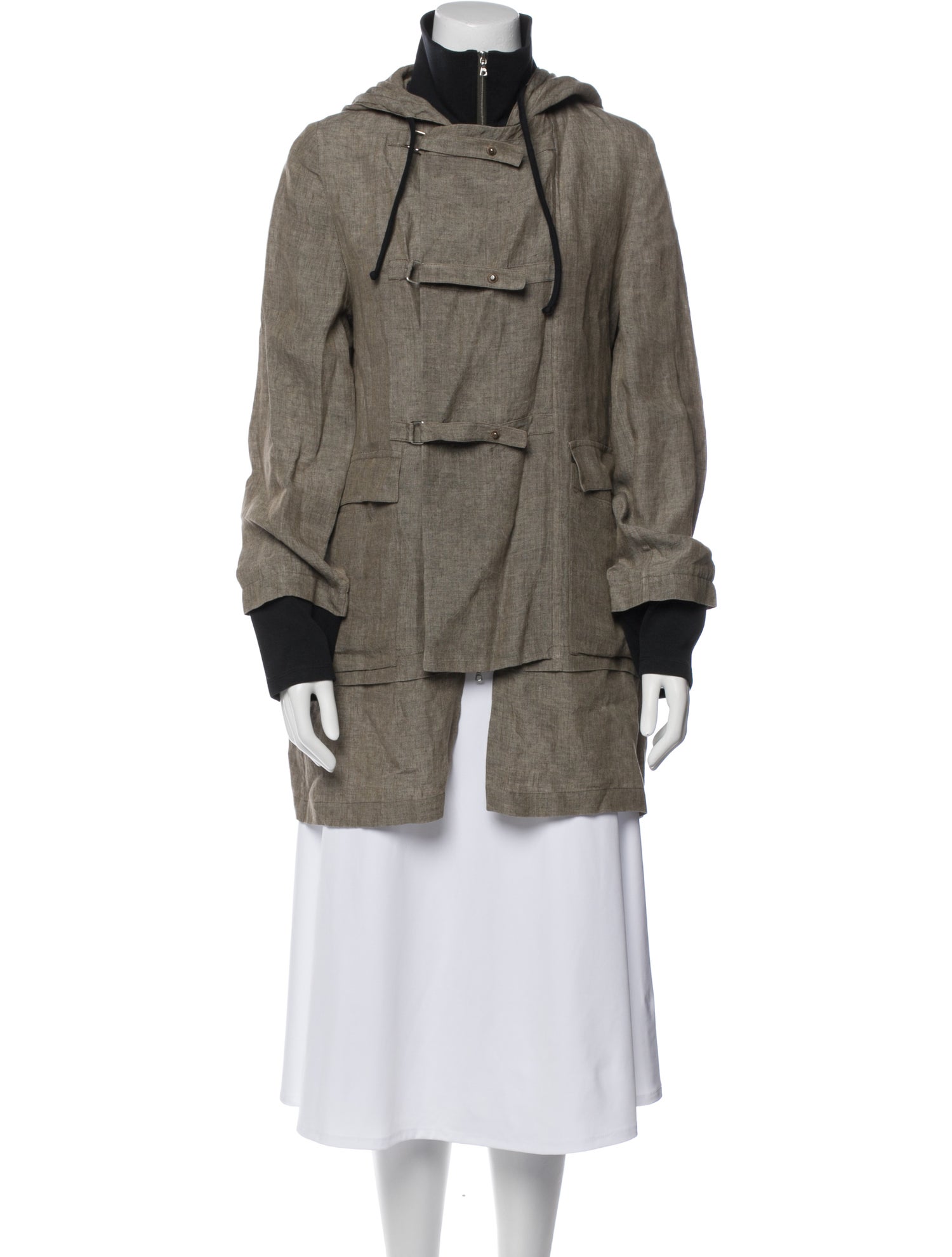 Morgane Le Fay Linen Utility Jacket