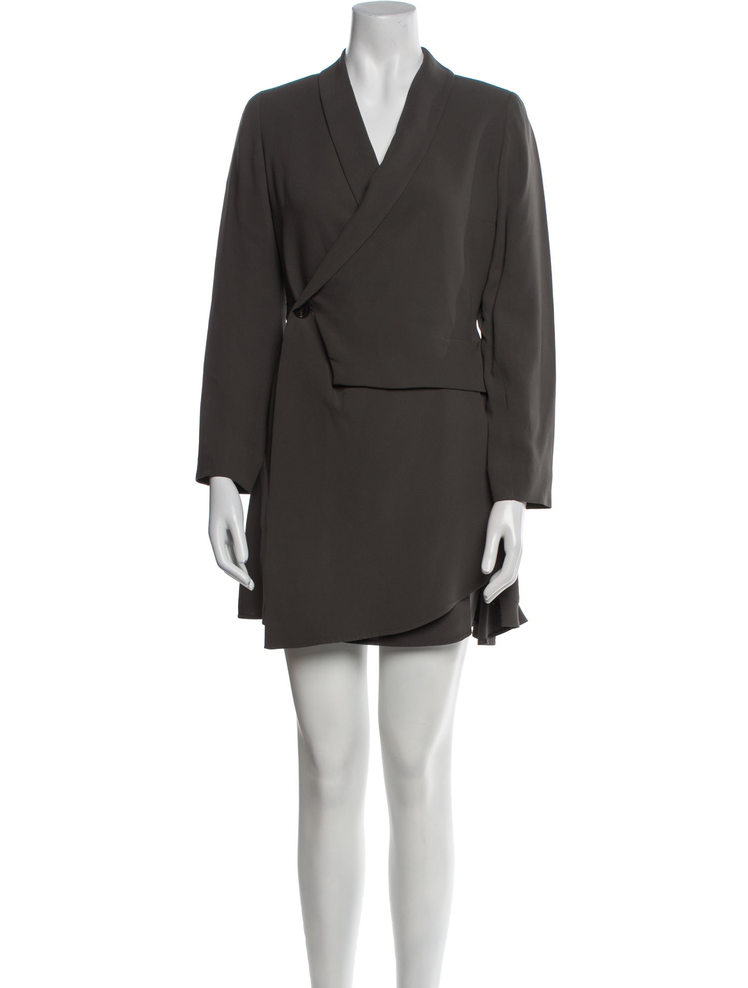 Morgane Le Fay Silk Mini Dress