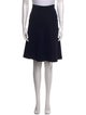 Morgane Le Fay Wool Knee-Length Skirt