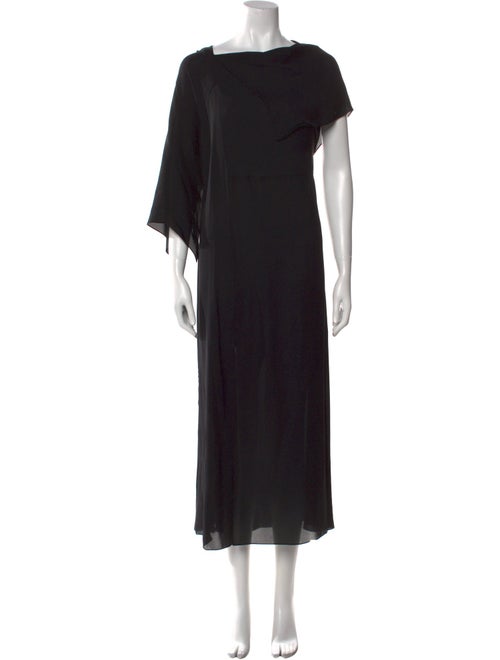 Morgane Le Fay Silk Long Dress