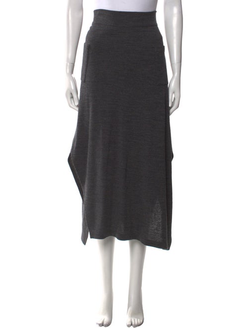 Morgane Le Fay Wool Midi Length Skirt