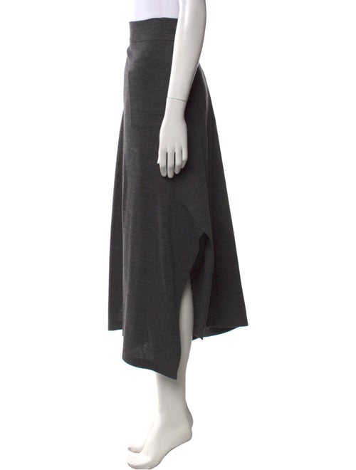 Morgane Le Fay Wool Midi Length Skirt