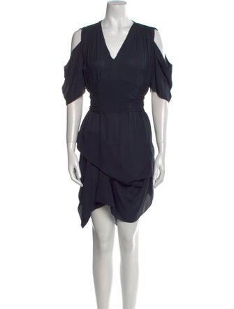 Morgane Le Fay Silk Mini Dress