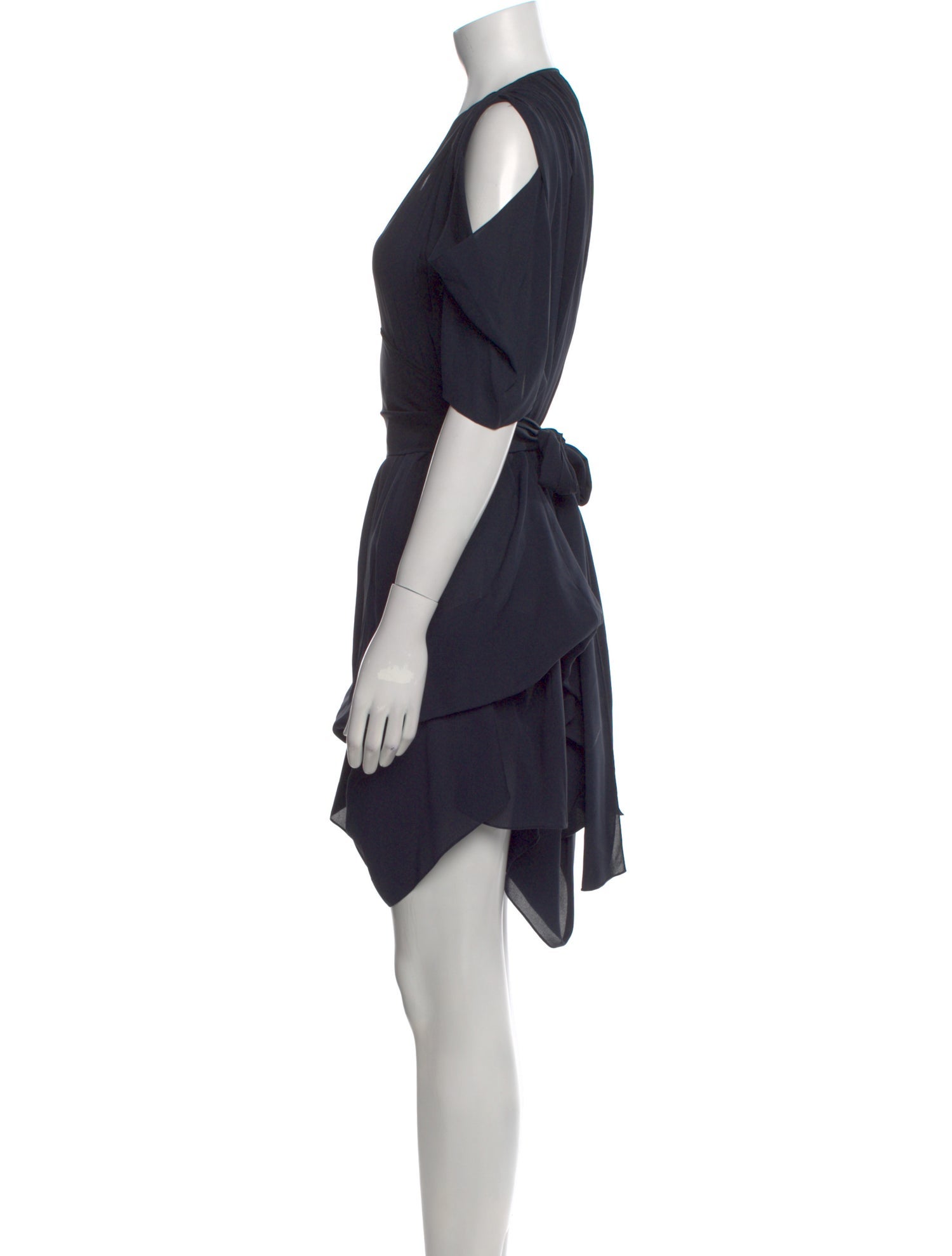 Morgane Le Fay Silk Mini Dress