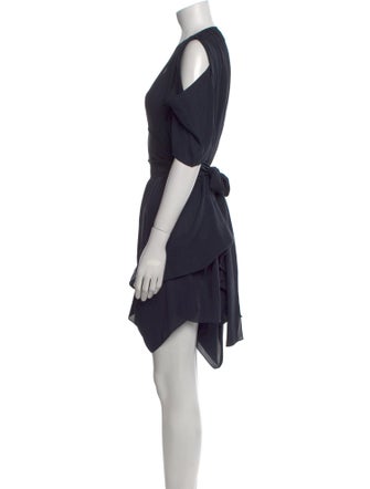 Morgane Le Fay Silk Mini Dress