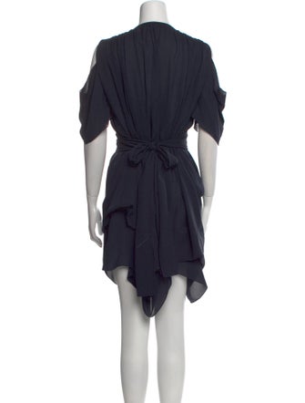 Morgane Le Fay Silk Mini Dress