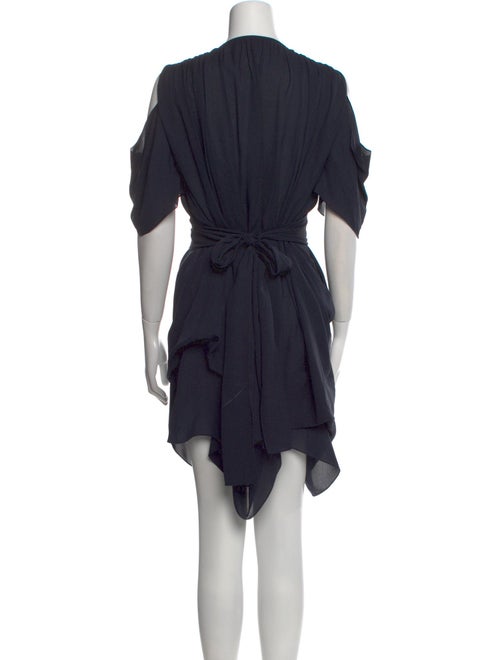 Morgane Le Fay Silk Mini Dress