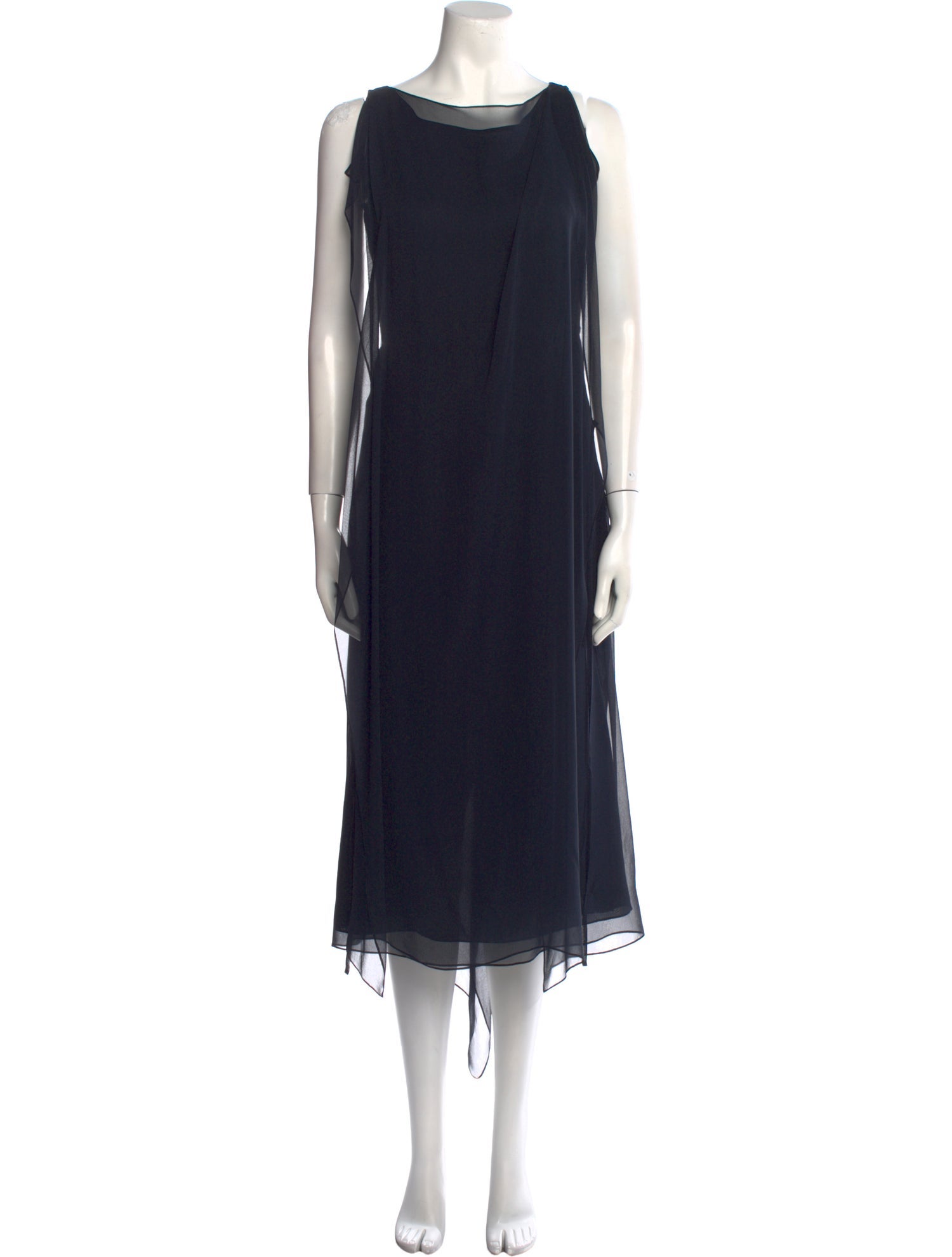 Morgane Le Fay Silk Midi Length Dress