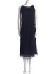 Morgane Le Fay Silk Midi Length Dress