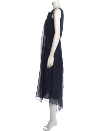 Morgane Le Fay Silk Midi Length Dress