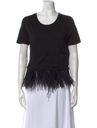 Morgane Le Fay Scoop Neck Short Sleeve T-Shirt