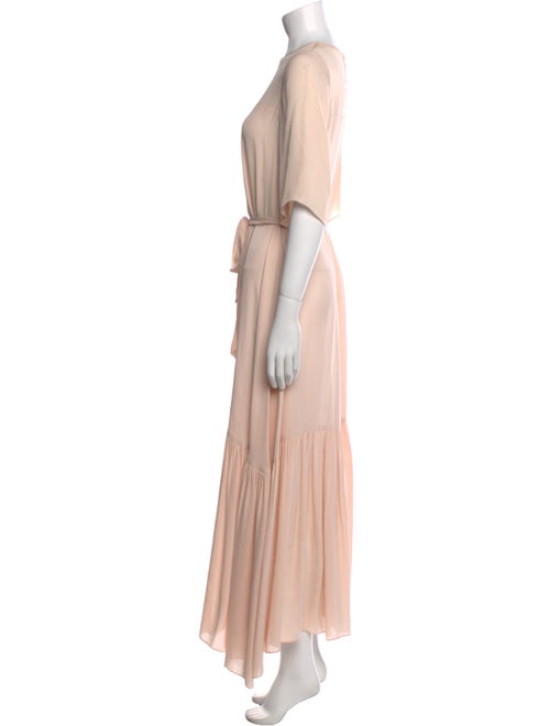 Morgane Le Fay Crew Neck Long Dress