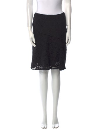 Morgane Le Fay Silk Knee-Length Skirt