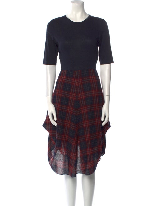 Morgane Le Fay Wool Knee-Length Dress