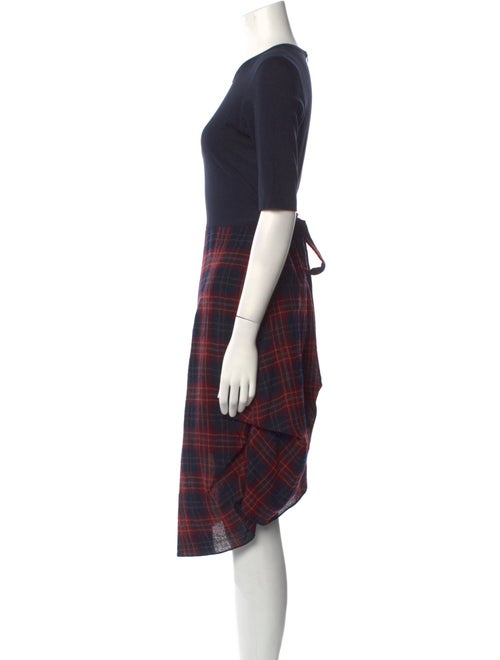 Morgane Le Fay Wool Knee-Length Dress