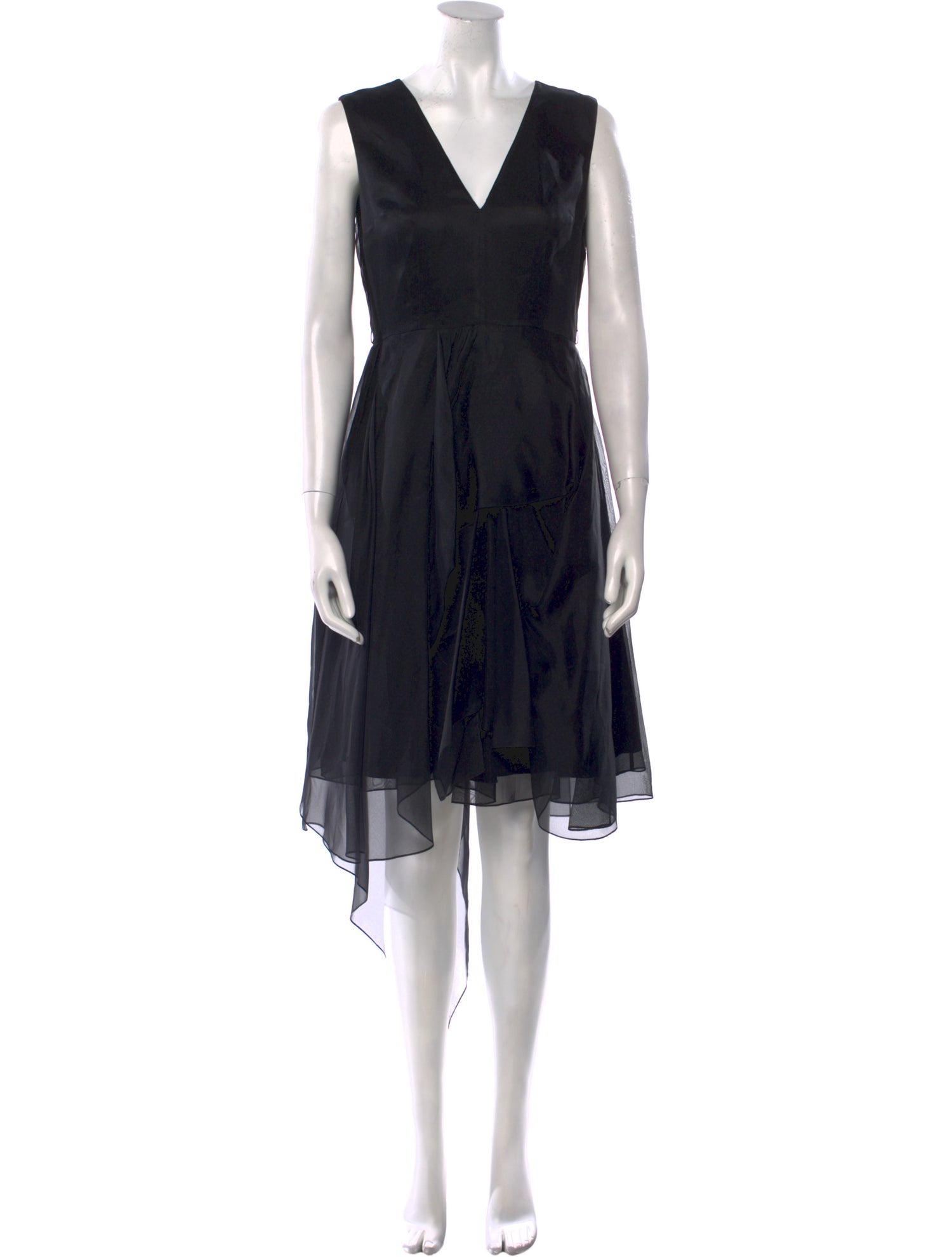 Morgane Le Fay Silk Knee-Length Dress