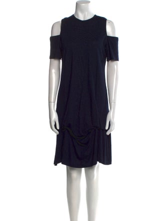 Morgane Le Fay Wool Knee-Length Dress