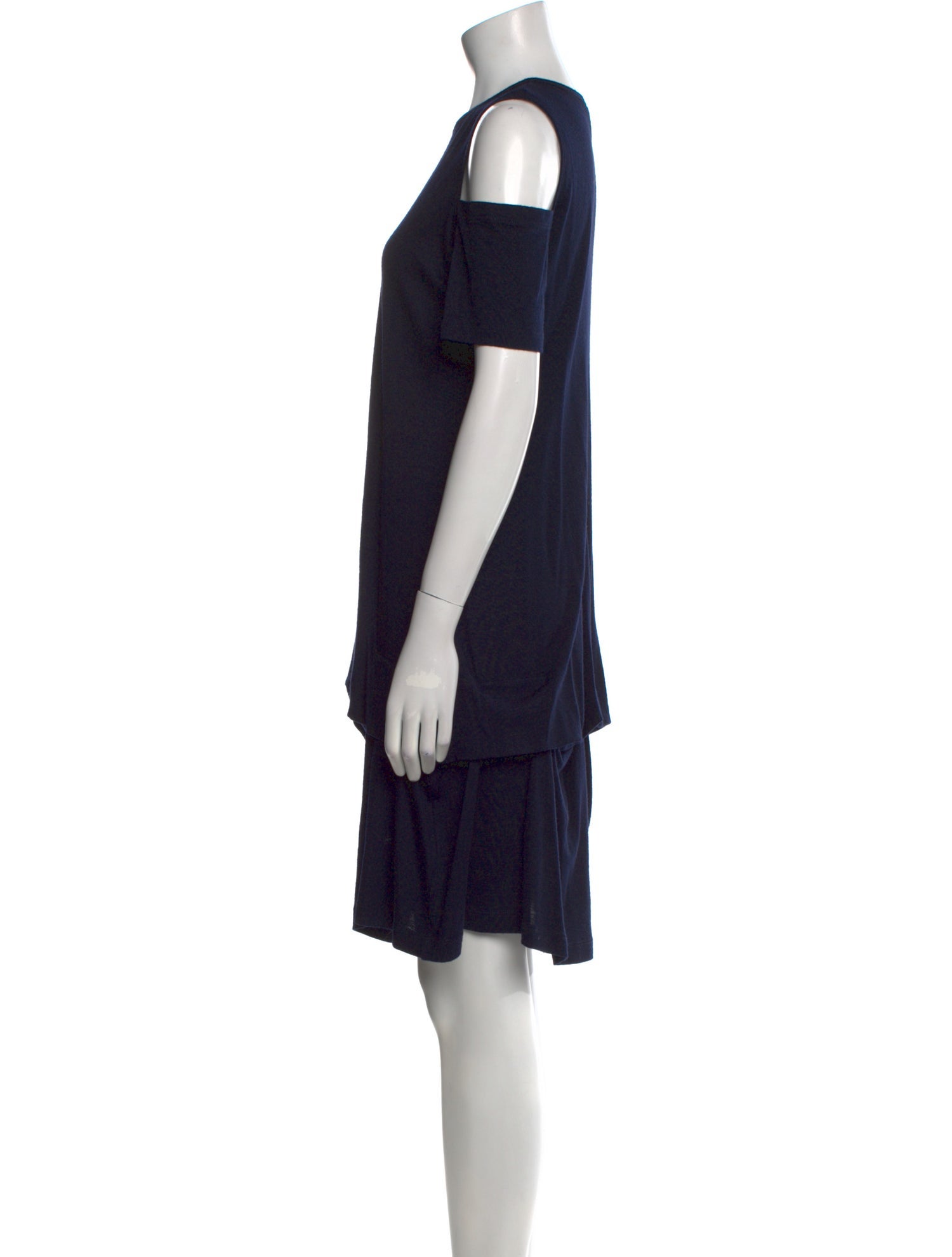 Morgane Le Fay Wool Knee-Length Dress